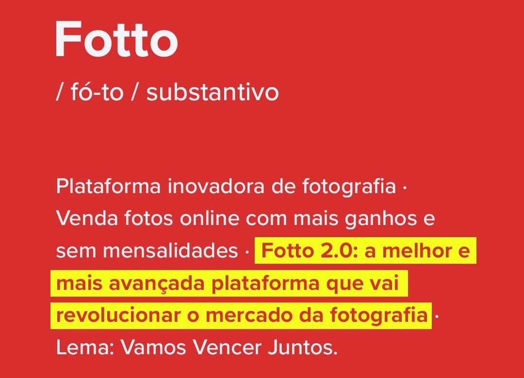 Vem aí a Fotto 2.0 e Relembre as Últimas Atualizações