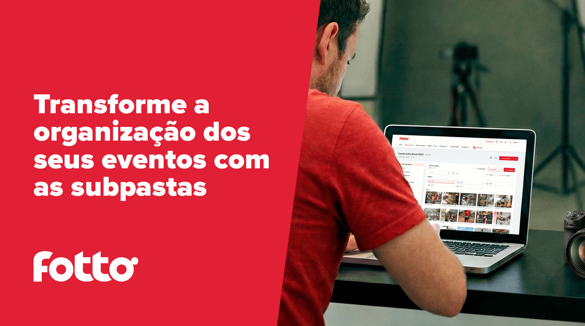 Chegou Subpastas na Fotto!